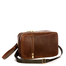 Load image into Gallery viewer, Aviator in tan grain leather