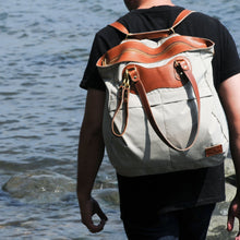 Load image into Gallery viewer, Ventile Ripstop RucTote