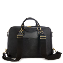 Load image into Gallery viewer, Courier Ruc Case in black grain leather