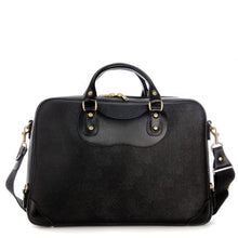 Load image into Gallery viewer, Courier Ruc Case in black grain leather