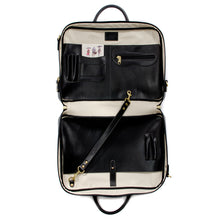 Load image into Gallery viewer, Courier Ruc Case in black grain leather
