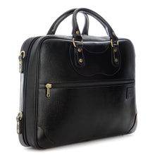 Load image into Gallery viewer, Courier Ruc Case in black grain leather
