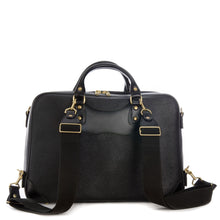 Load image into Gallery viewer, Courier Ruc Case in black grain leather
